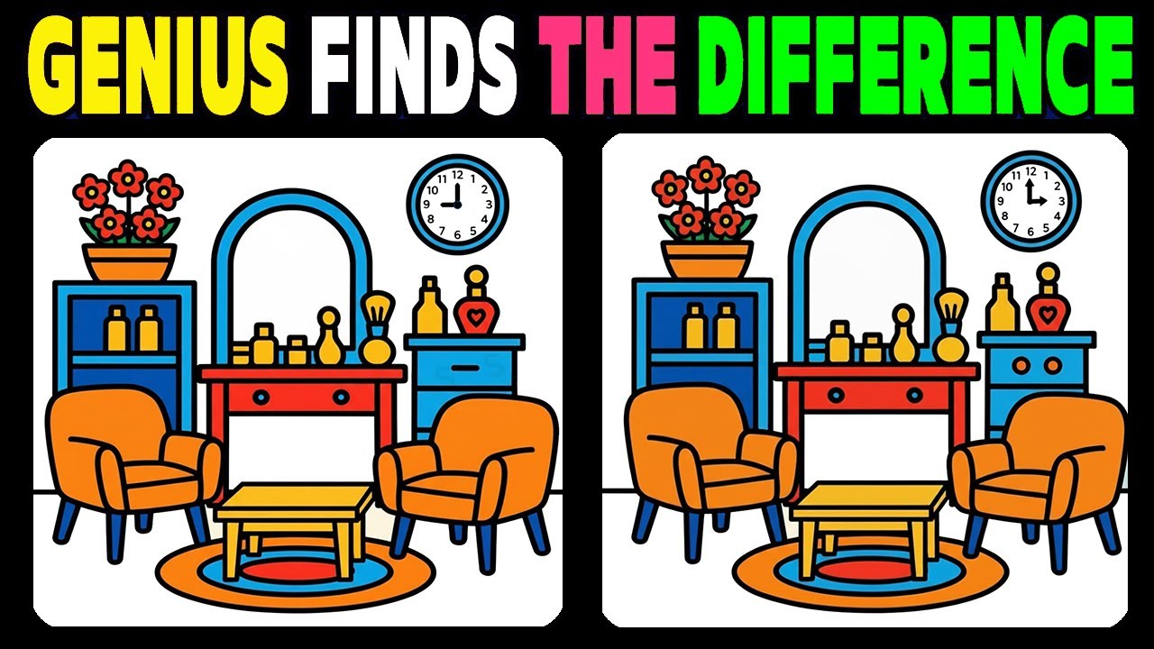 Find The Differences: Only Geniuses Can Spot 3 Differences in 90 Seconds
