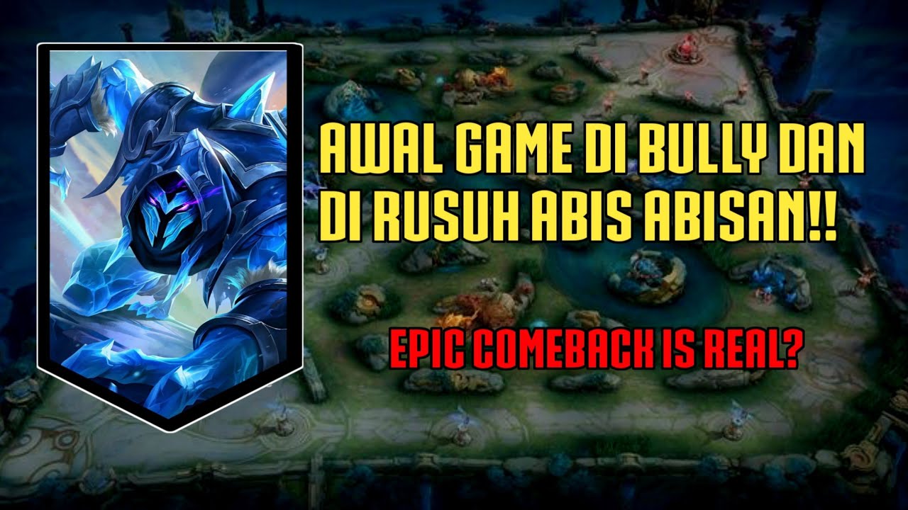 GAME YANG PENUH DRAMATIS‼️GAMEPLAY HELCURT KALAH EARLYGAME - MLBB