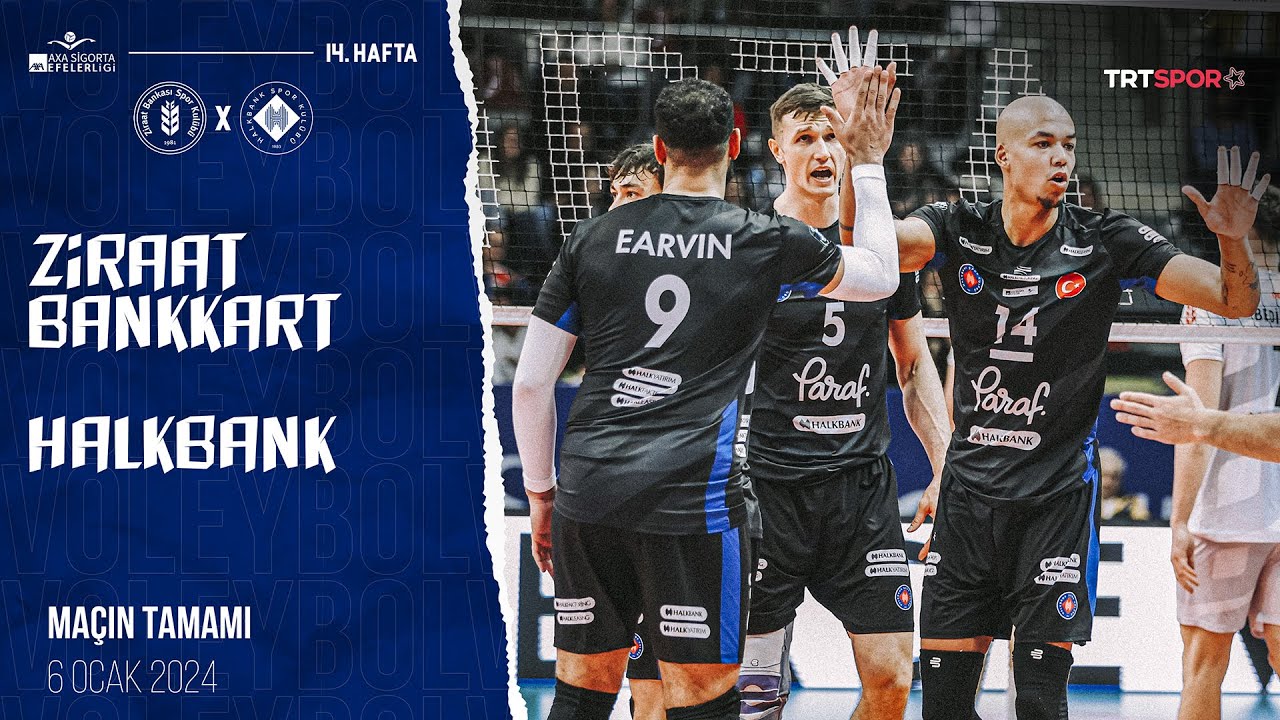 Maçın Tamamı | Ziraat Bankkart - Halkbank 