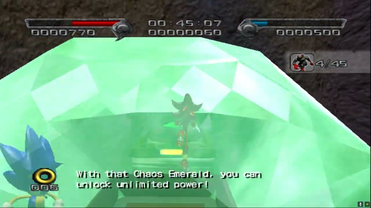 Shadow 05 The Hedgehog [PC] - Hero Mode - Stage 1
