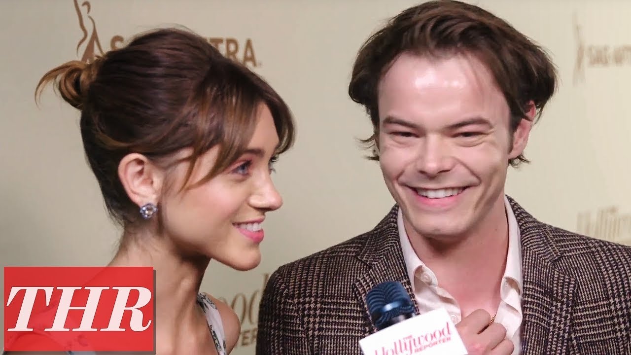 'Stranger Things' Natalia Dyer & Charlie Heaton on Season 3 & 'Barry' | Emmy Nominees Night 2018