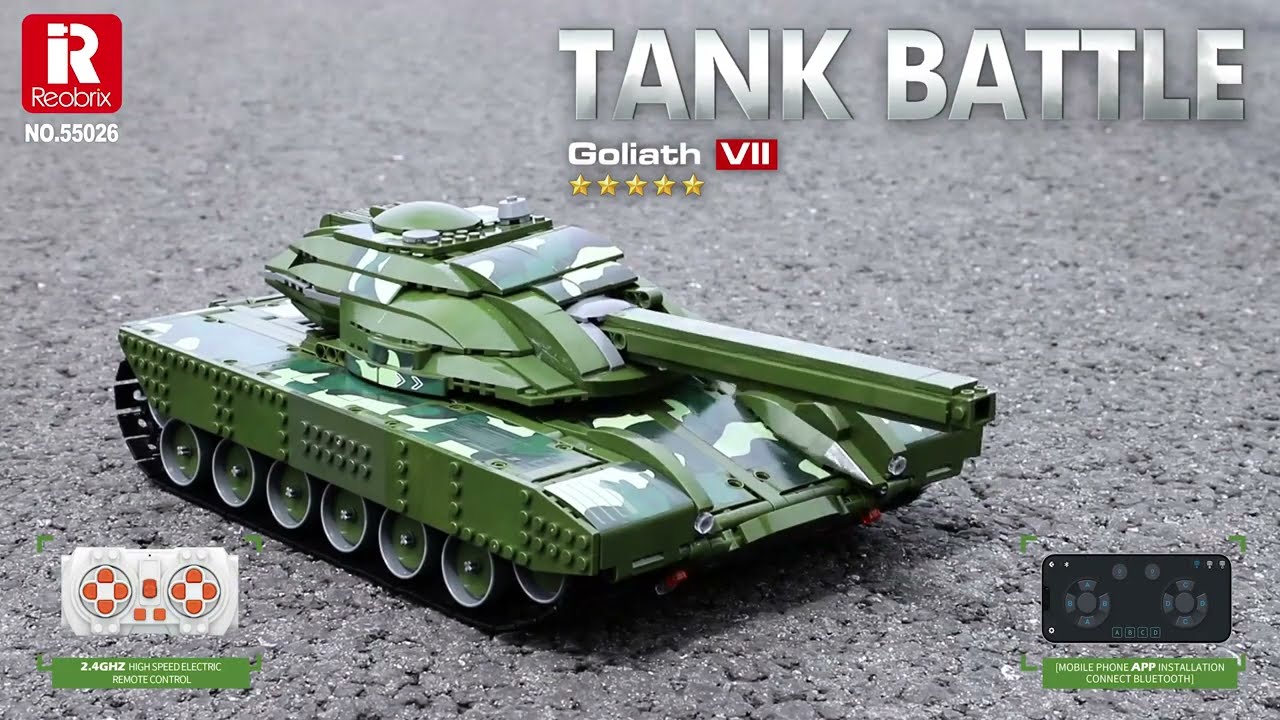 Reobrix 55026 Tank Goliat VII - Kampfpanzer Goliat VII