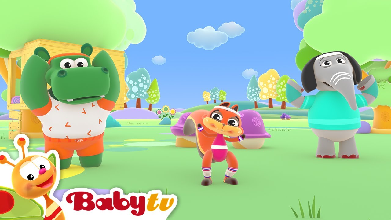 Cabeza, hombros, rodilla, pies | Canciones & Rimas 🎵 | @BabyTVSP