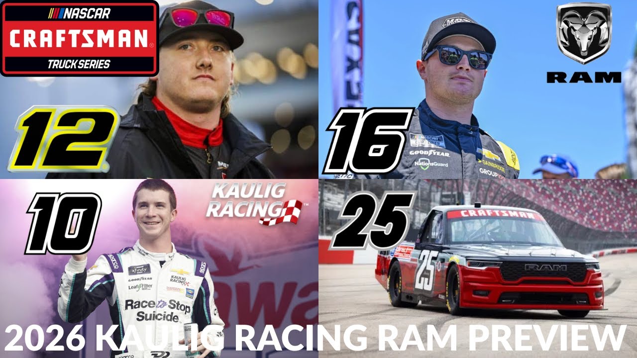 Предварительный обзор Kaulig Racing RAM 2026 года