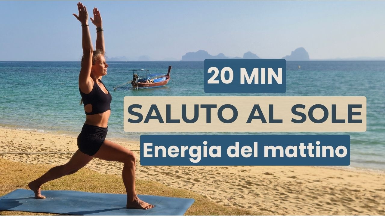 Saluto al Sole | Meditazione in Movimento al Mare - 20 min