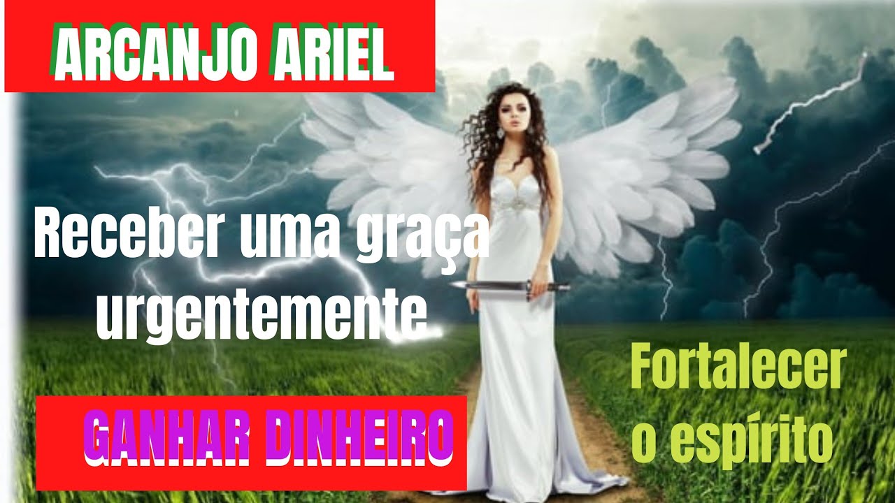 oração ao Arcanjo Ariel para abundância do dinheiro