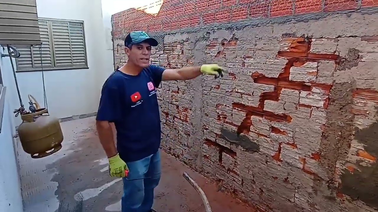 Como arrumar  trincas e rachaduras  em paredes e murros !