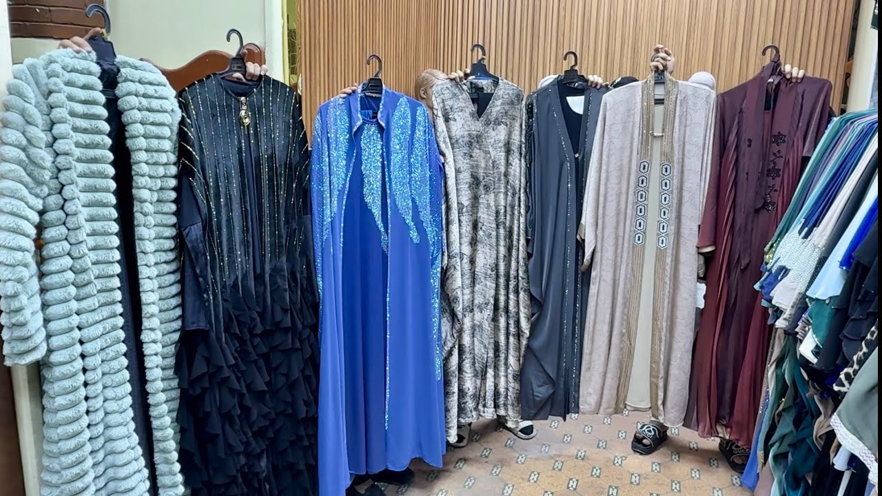 أشيك عبايات وملاحف خليجى تحفه أوى😍