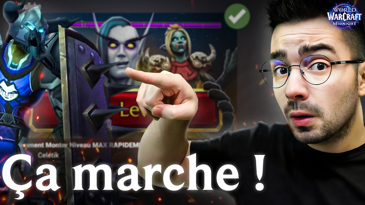 Celetik prouve que son ASTUCE XP pour Midnight fonctionne !!