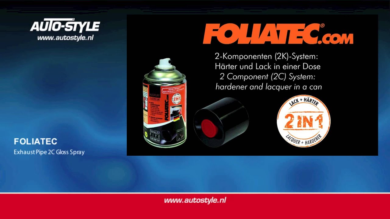 Foliatec Gloss Spray Paint