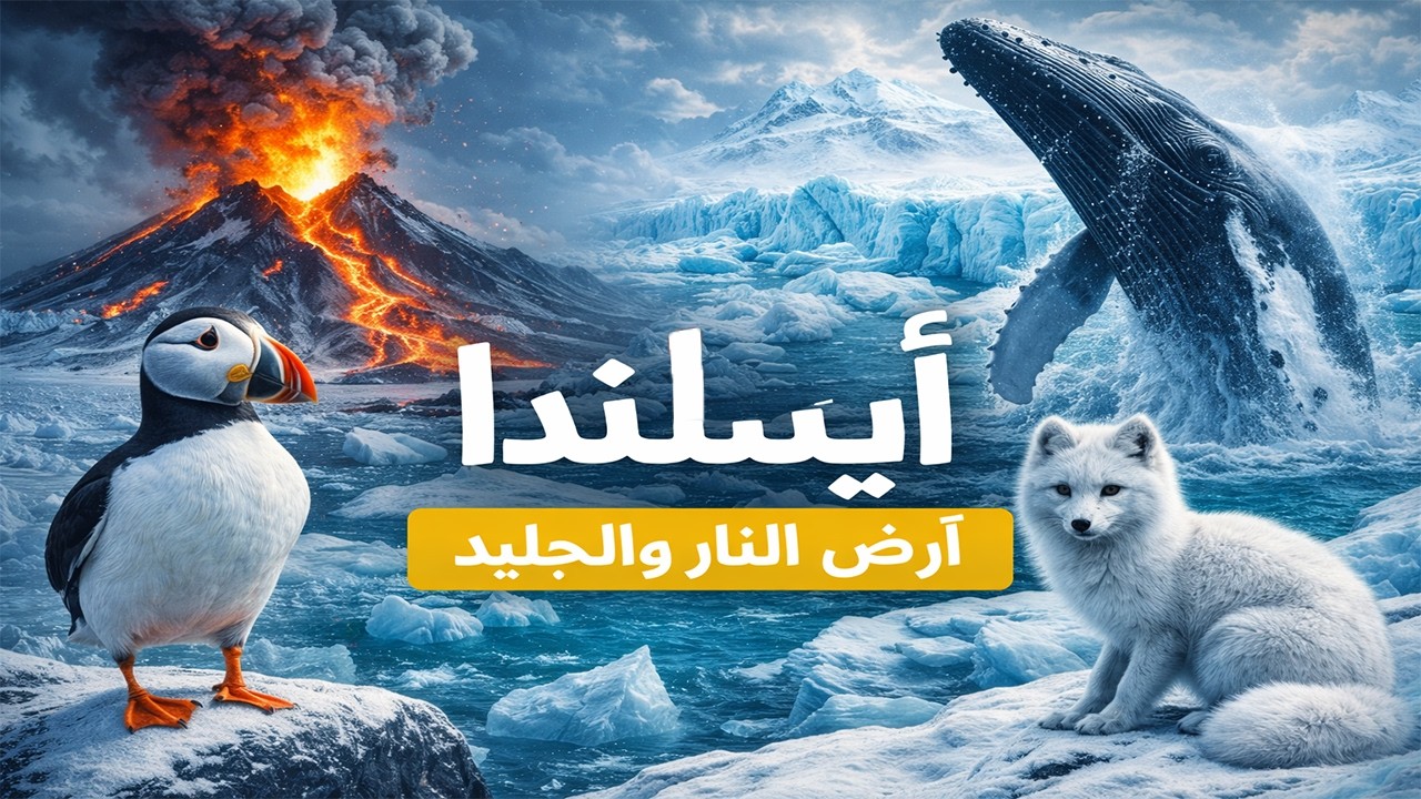 آيسلندا البرية: أرض النار والجليد — وثائقي عن البراكين، الأنهار الجليدية، والحياة البرية (وثائقي)