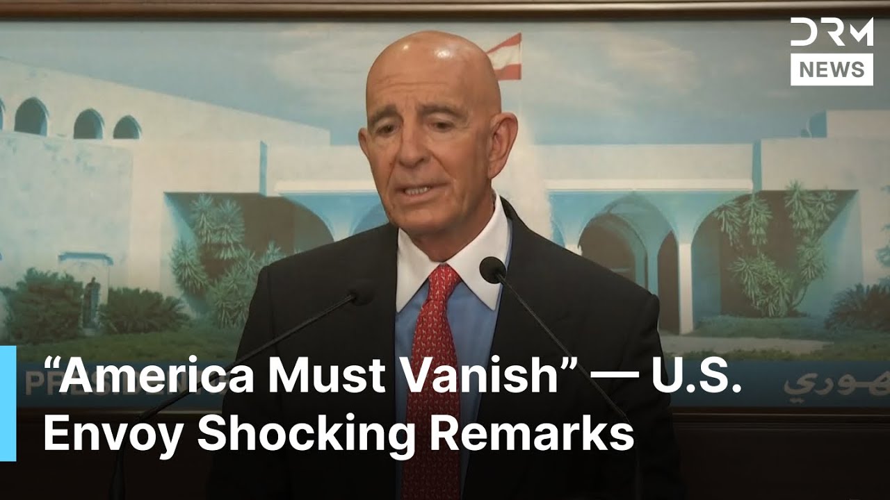 FULL REMARKS: U.S. Envoy Thomas Barrack Hold Press Conference in Baabda, Lebanon | AC1B