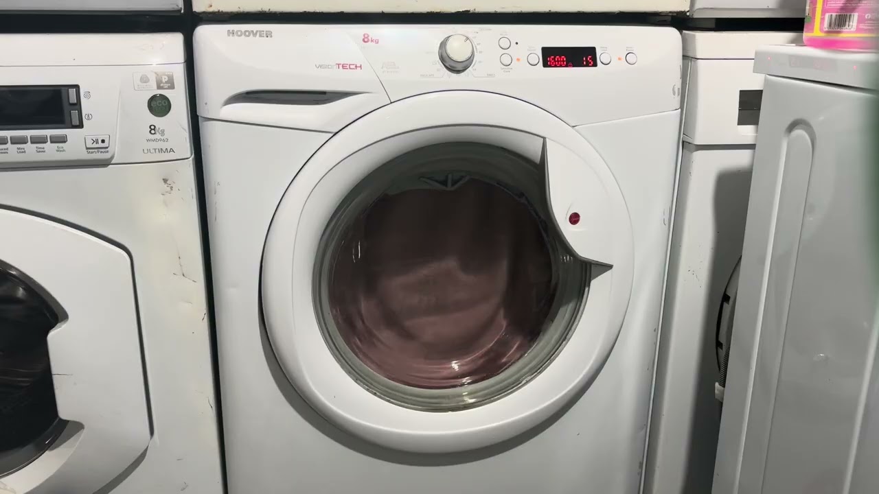Hoover vision tech VT816D22 cotton 60 final spin 1600rpm