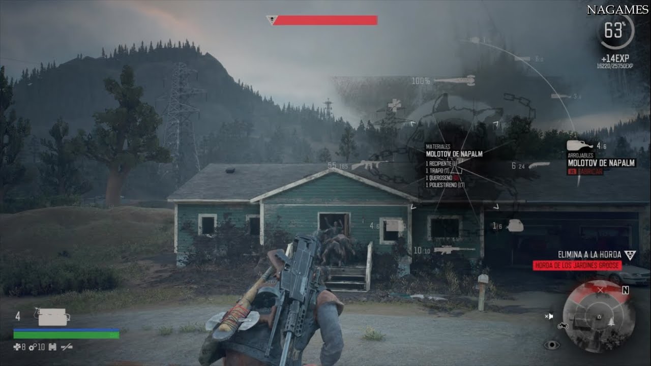 Days Gone / ELIMINANDO HORDAS (HORDA DE LOS JARDINES GROOSE(1080p)