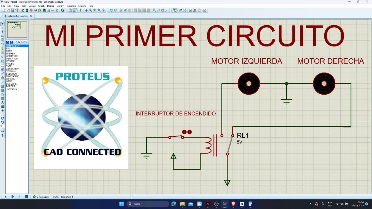 Aprende a usar Proteus desde cero - Mi Primer Circuito Paso a Paso