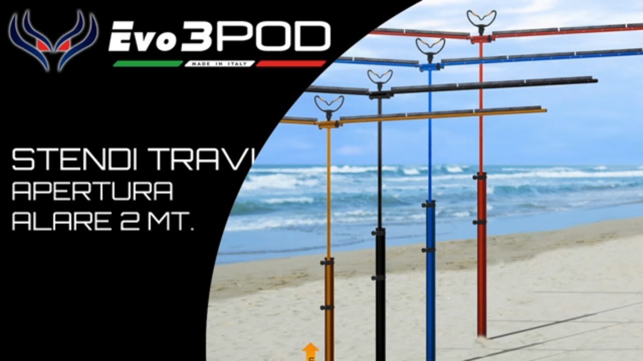 Evo3POD - Stendi Travi apertura Alare 2 mt.