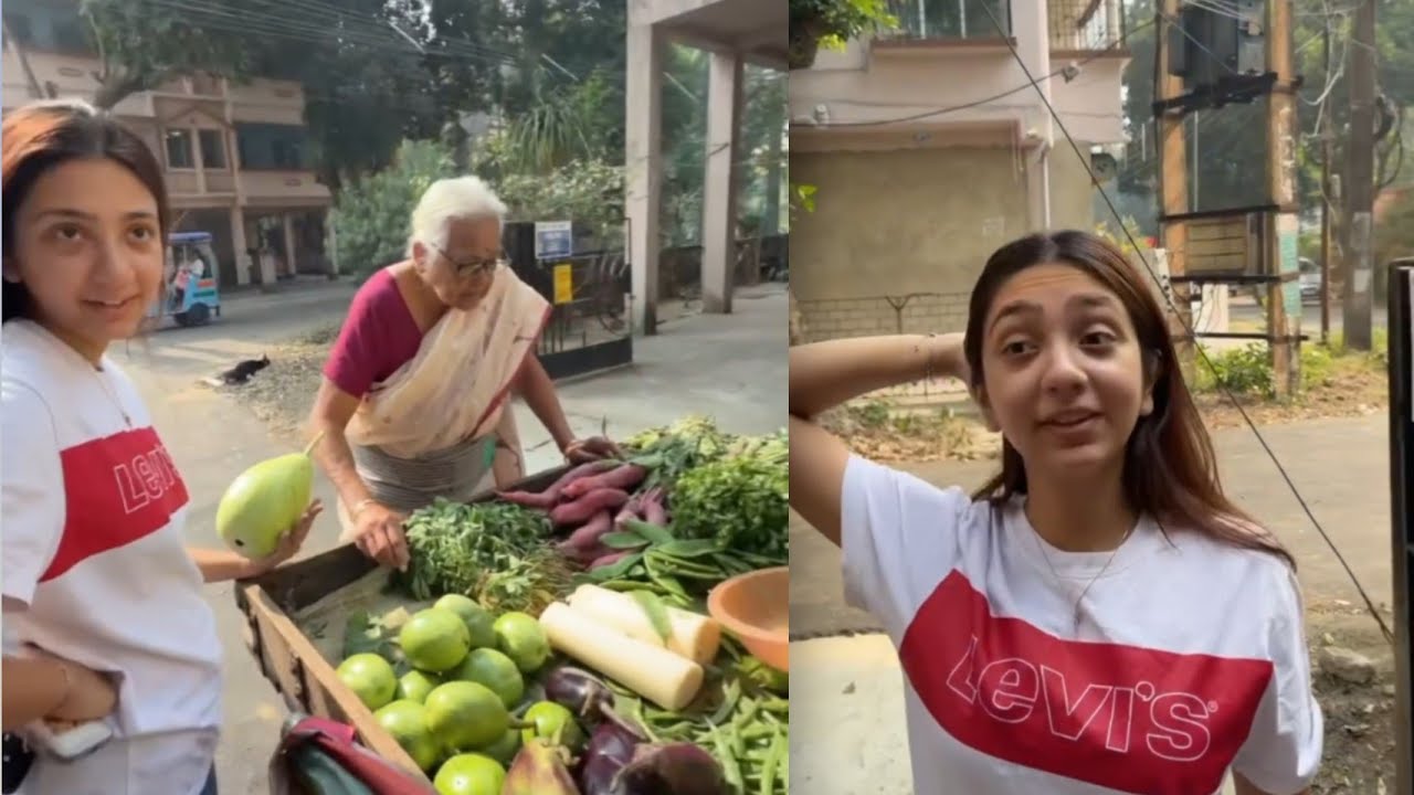 সব্জি কেনাকাটা চলছে ❤️
