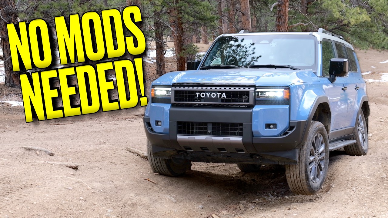Even With Road-Focused Tires, Can This Stock Toyota Land Cruiser Still ROCK Off-Road?