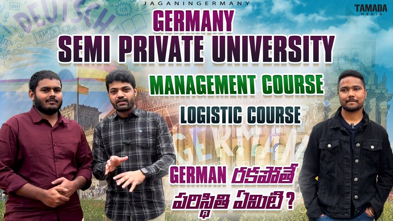 SEMI Private University in Germany | Earn 2 Lakhs! 💰 Part-Time jobs Without German? Fees & More !