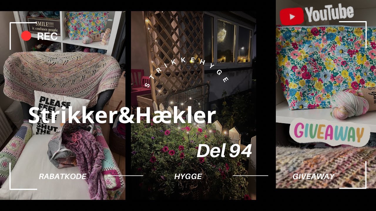 Strikker & hækler del 94 - Se min kjole, strikke nisse hjælp, - vinder er trukket d 8-11-2024