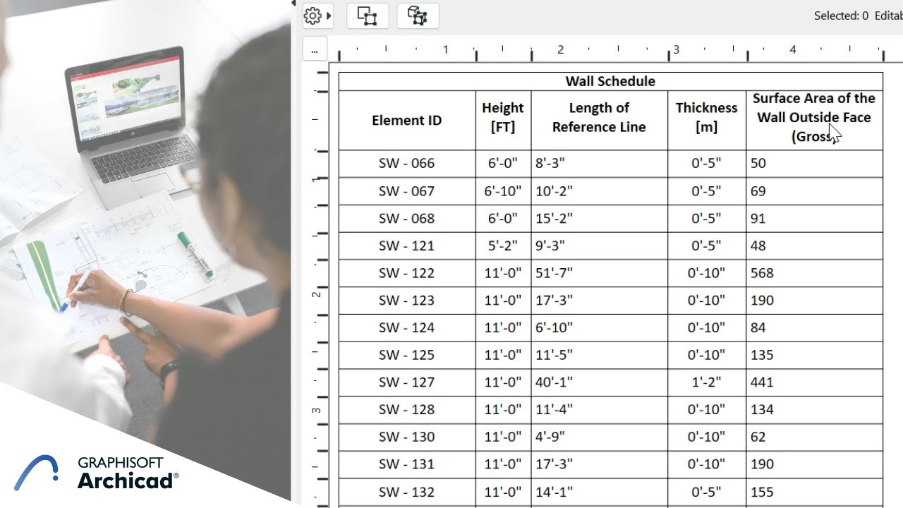 Making Schedule in ArchiCAD #13 | ArchiCAD for Beginners Series