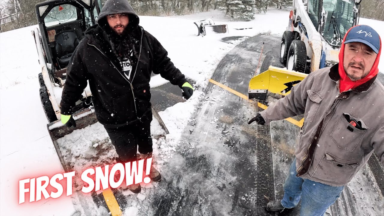 It snowed and we weren't ready!