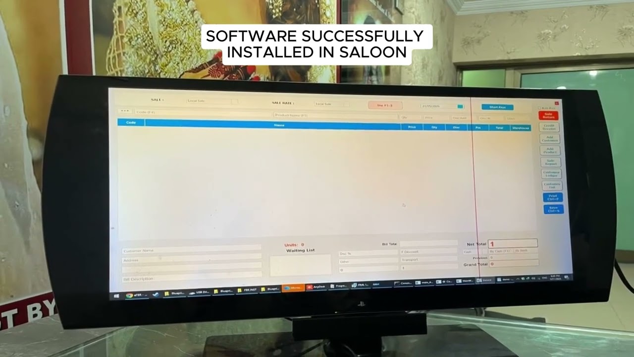 Blueprimes Salon Management Software Successfully Installed | Smart Salon POS System