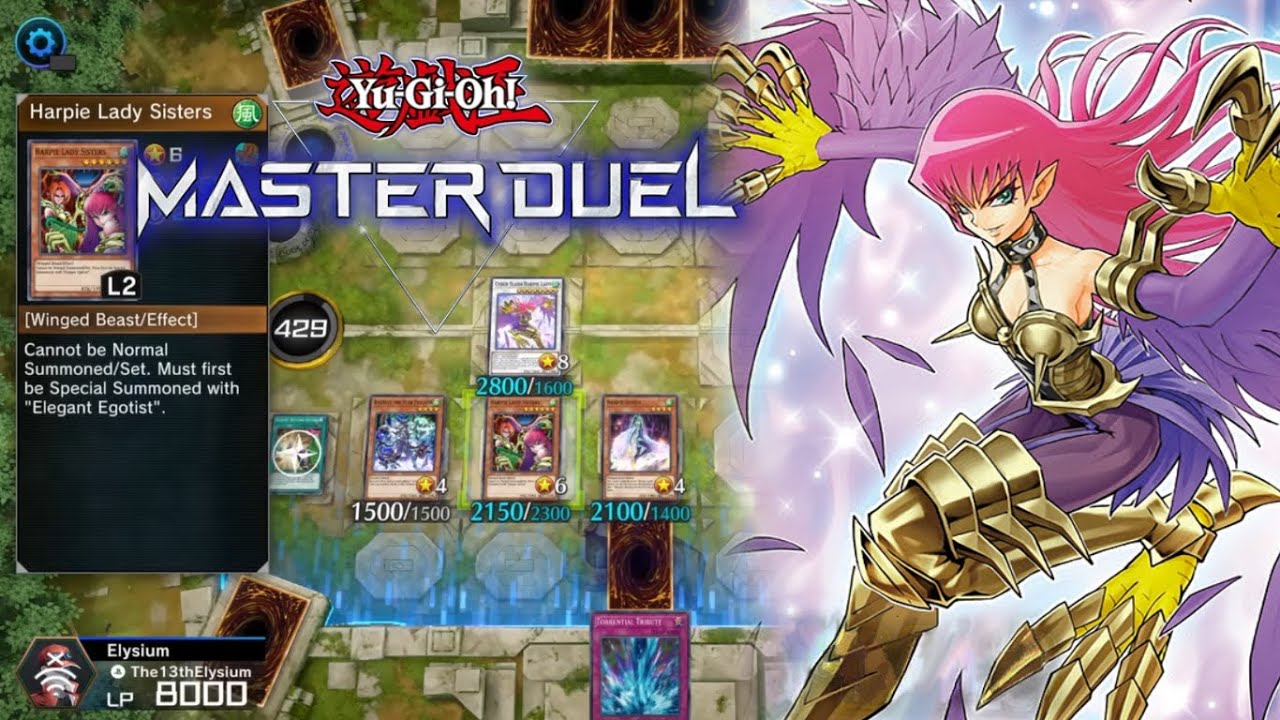 Yu-Gi-Oh! Master Duel - Ranked (Harpie Deck)