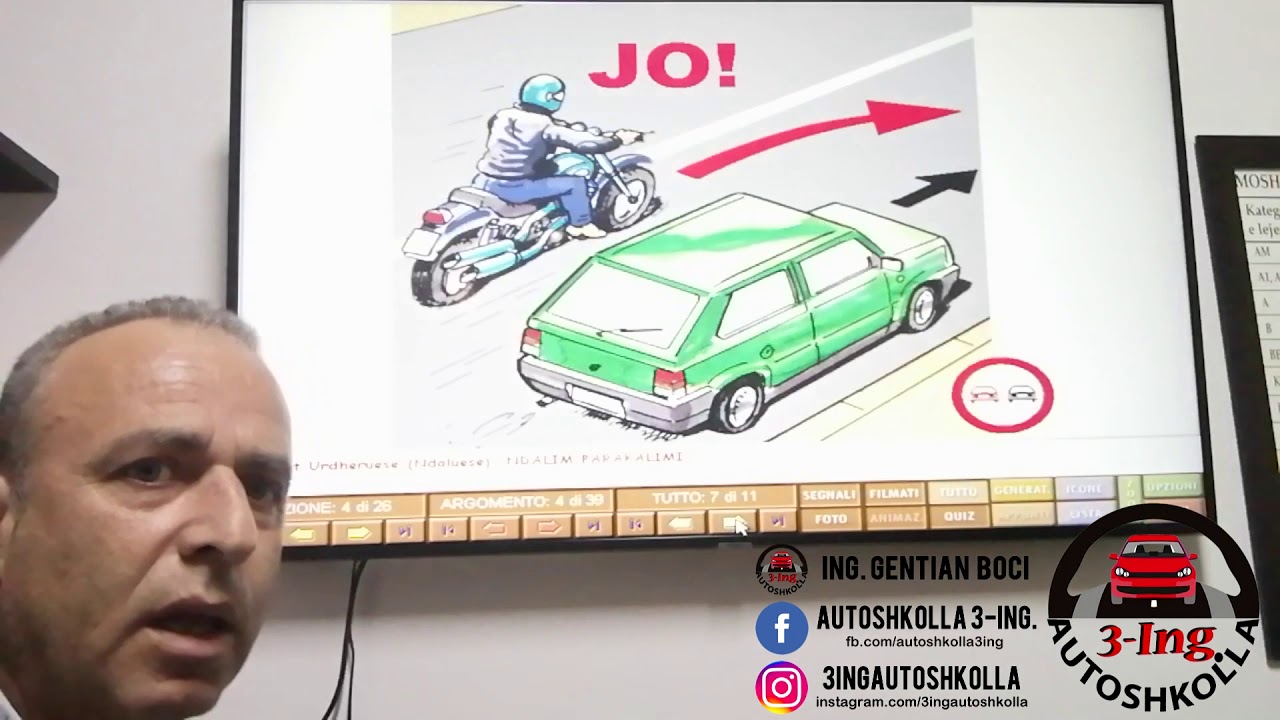 Sinjalet e Ndalimit - AutoShkolla 3ING - Ing. Gentian Boçi