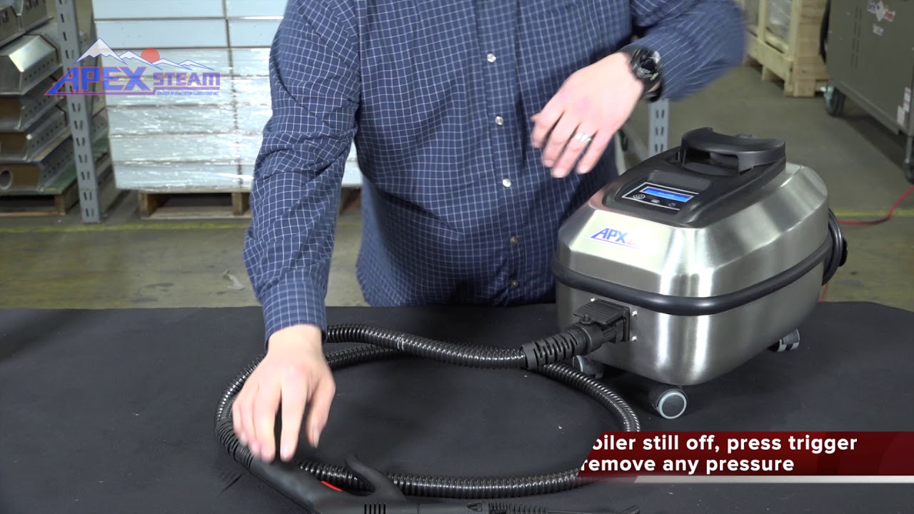 Descaling the Apex 1250 Steam Cleaner