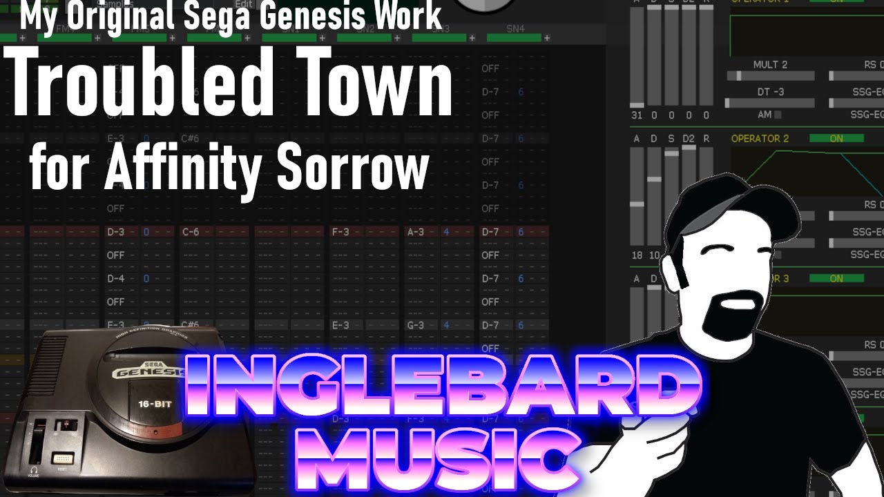 My Original Work   Sega Genesis Affinity Sorrow   Troubled Town