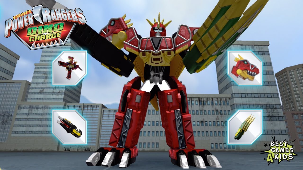 Power Rangers Dino Charge Rumble | MEGAZORDS Vs Super-Sized Monsters!