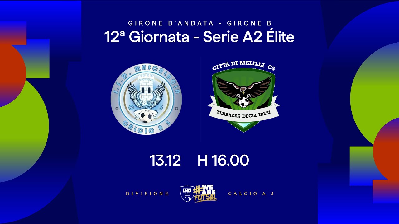Mascalucia-Città di Melilli 2-1 | 12ª giornata | Serie A2 Élite 2025/2026 - Girone B