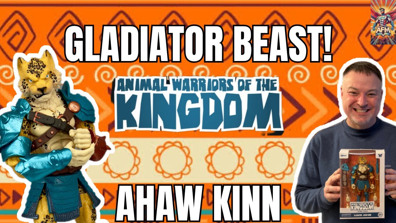 Обзор фигурки гладиатора Ахава Кинна из 4-й волны коллекции Primal Collection | Подробный разбор ...
