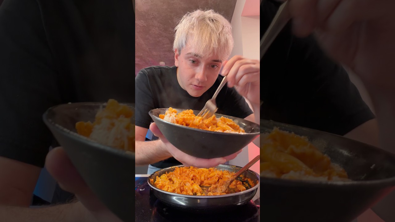 Вечер с пастой с водкой и мартини от KJ 🍸🍝