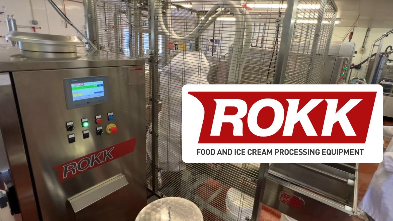 ROKK RO600 Robotic Ice Cream Filling Machine - Filling 4 Litre & 5 Litre