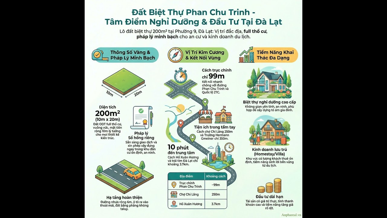 [PODCAST] Đất Biệt Thự Hẻm Phan Chu Trinh – Phường 9, Tp. Đà Lạt