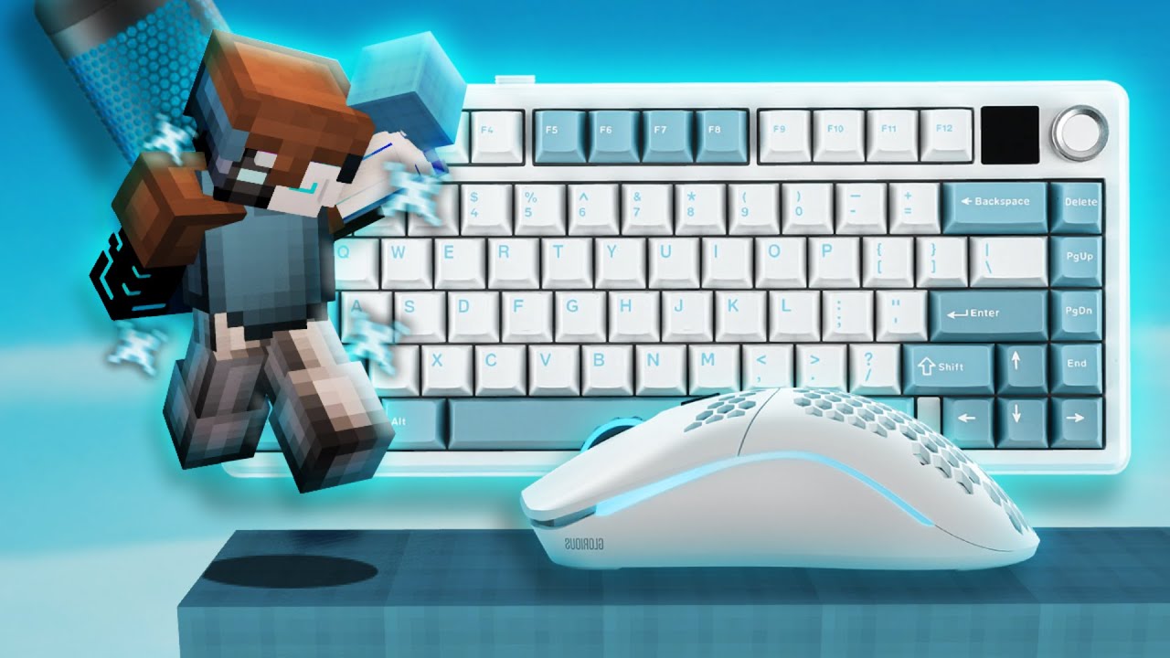 Epic PVP Combos & Bridging — BedWars ASMR | Keyboard & Mouse Sounds