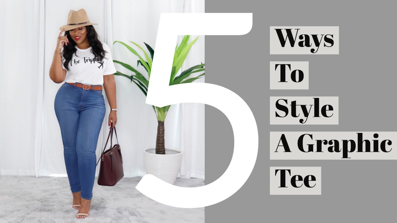 5 Ways to Style a Graphic Tee
