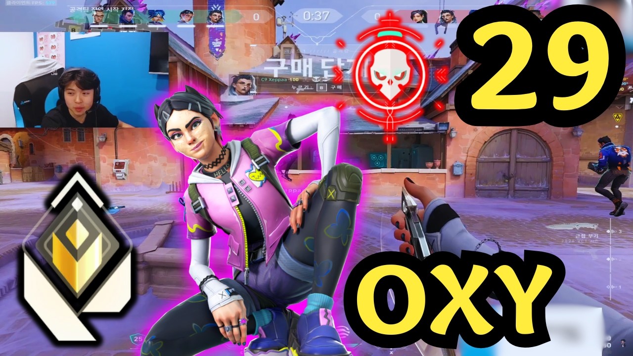 OXY with CLOVE 29 KILLS MVP — Corrode MAP Carry Valorant VOD
