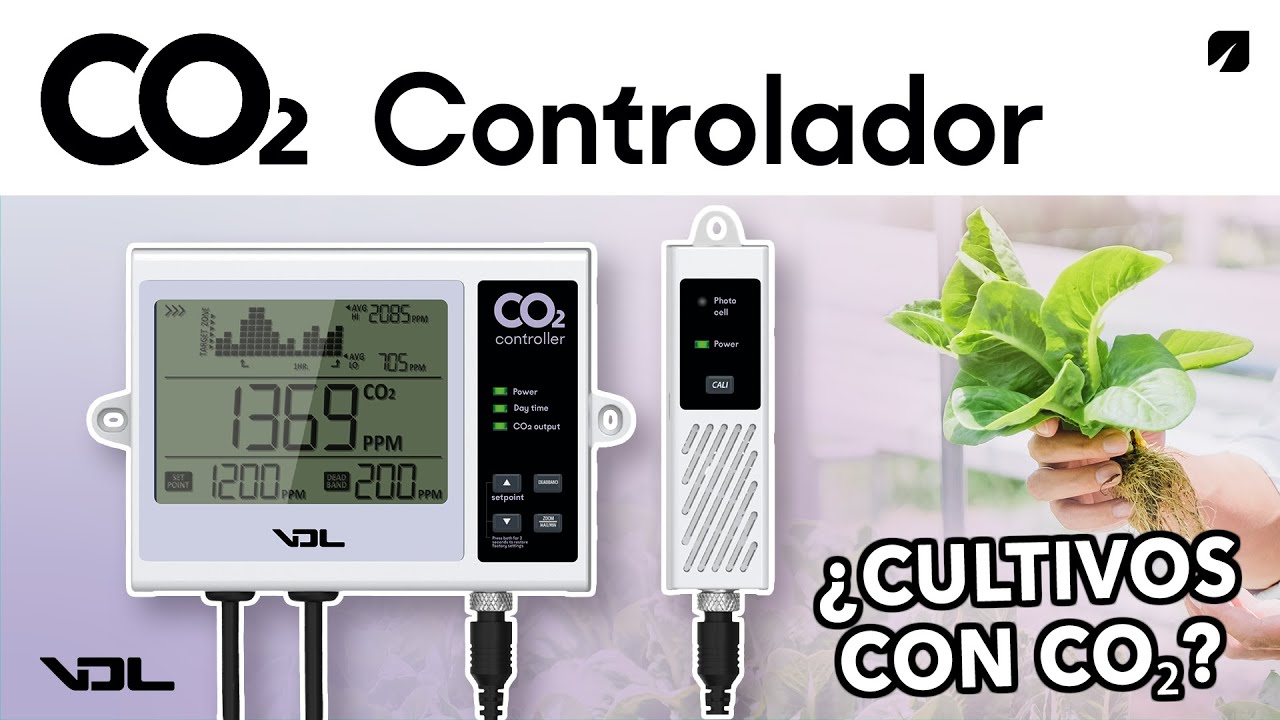 Cómo REGULAR el CO2 en un INVERNADERO | Controlador de CO2 VDL | HORTITEC