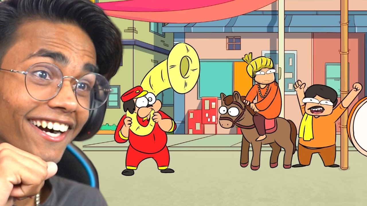 HardToonz INDIAN WEDDING PARODY Animations😂