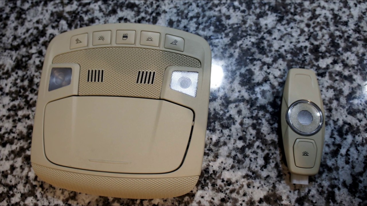 Ford Fusion 2015 Interior Lights Removal