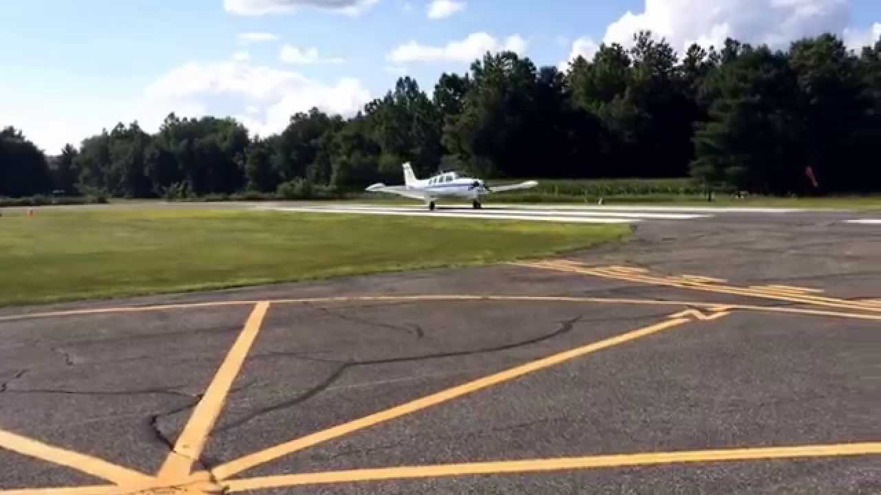 Beechcraft A36TC Takeoff