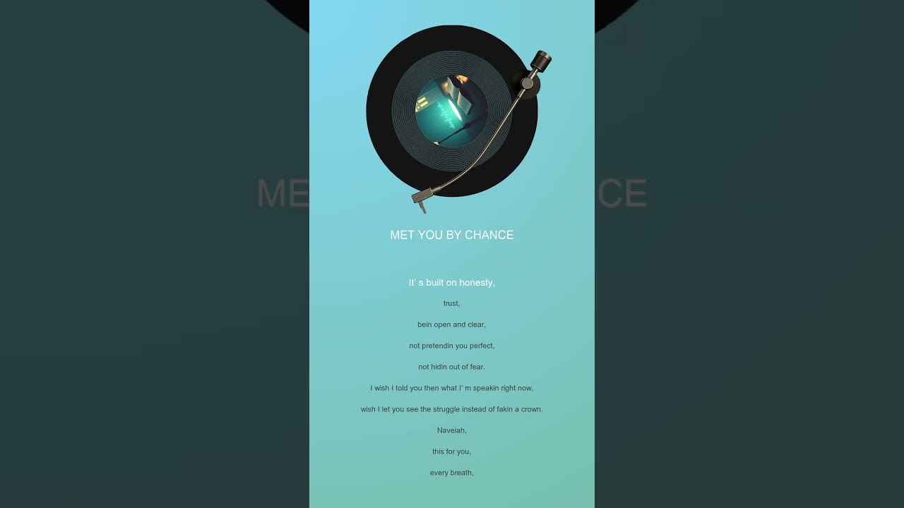 Met by chance