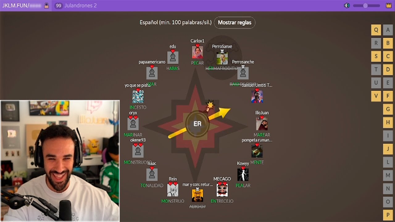 ILLOJUAN JUEGA A LA BOMBA con SUSCRIPTORES 🤓🚨 | BOMB PARTY