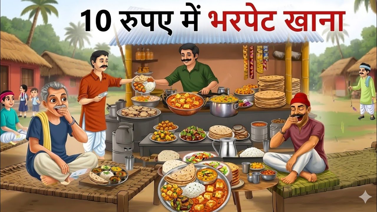 😢 सिर्फ 10 रुपये की थाली… Iske Peeche Chhupa Dard 💔