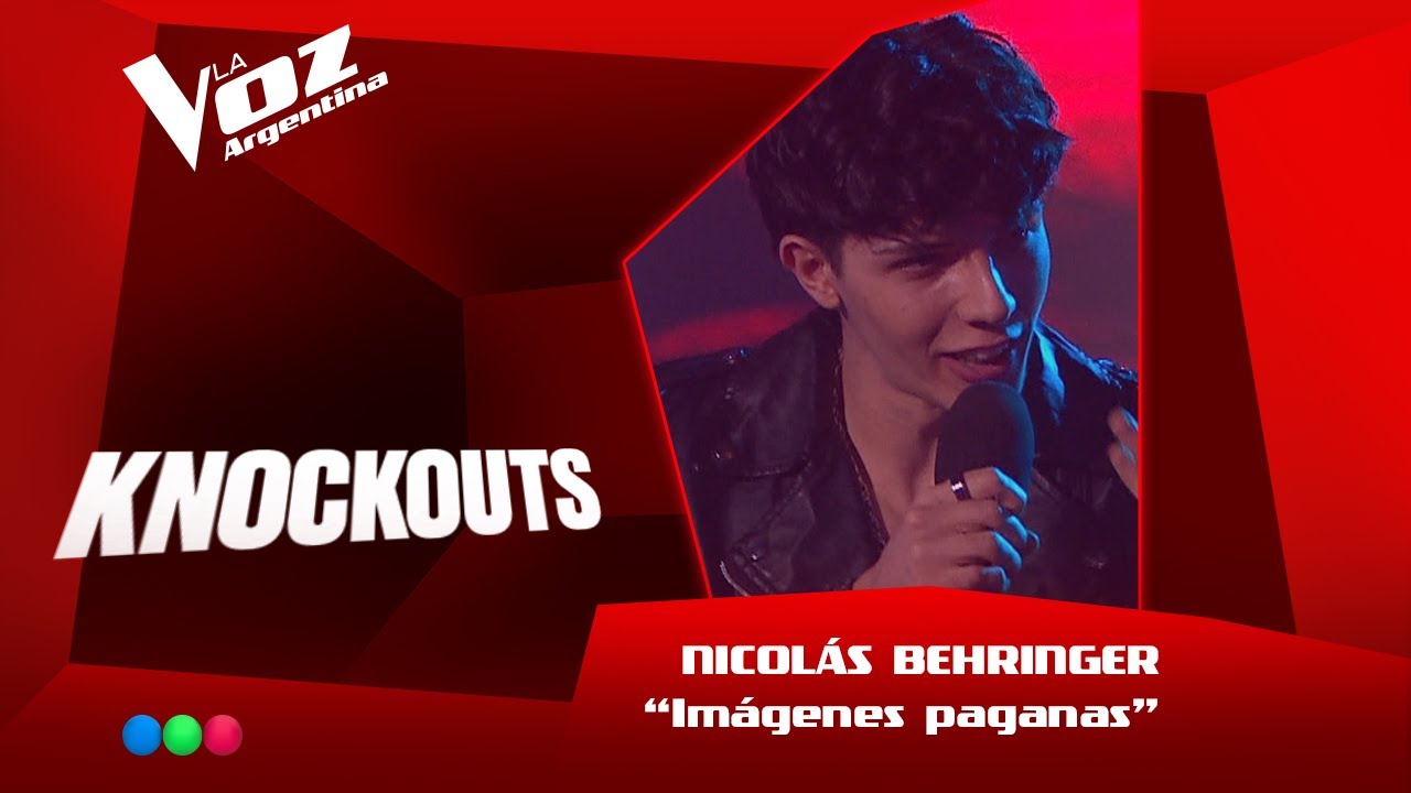 Nicolás Behringer - “Imágenes paganas” - Team Luck Ra - Knockouts - La Voz Argentina 2025