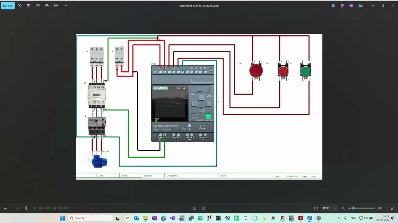 PLC Programming | Start & Stop 3-Phase Motor in Siemens LOGO! Soft Comfort