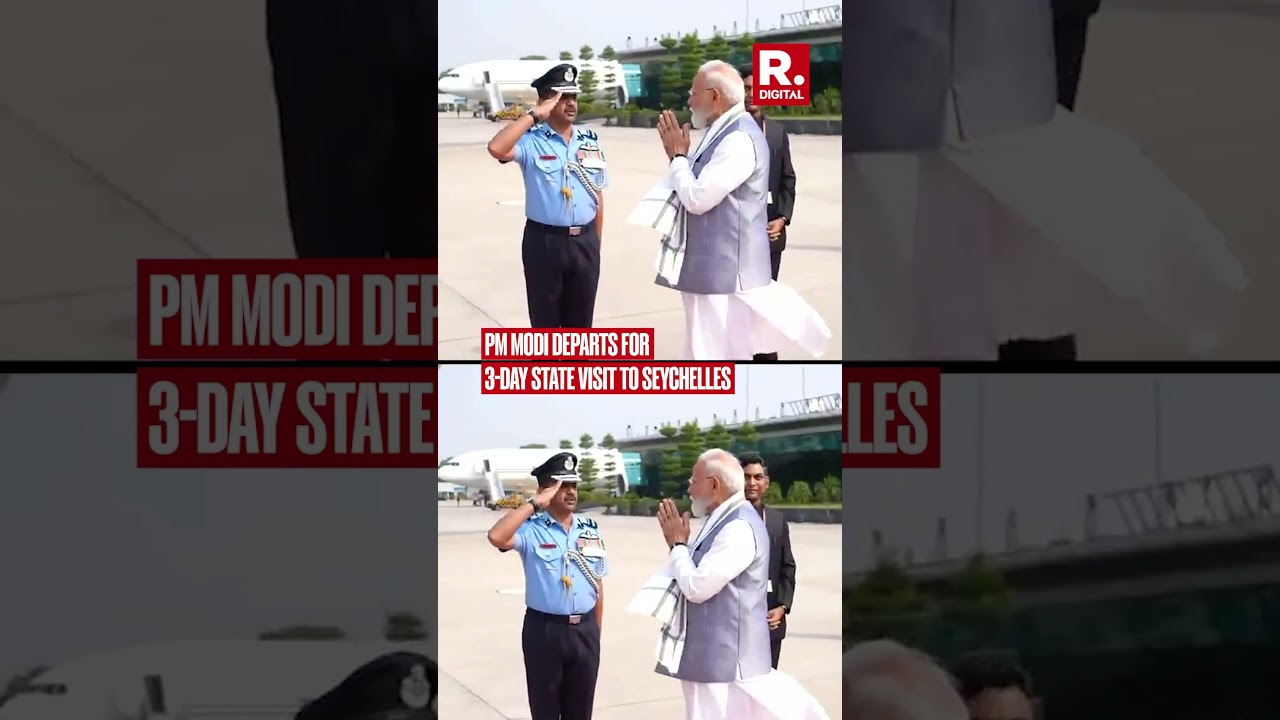 PM Modi Departs for 3-Day State Visit to Seychelles